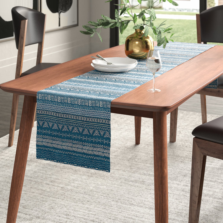 Mercury Row® Hymes Geometric Table Runner & Reviews Wayfair
